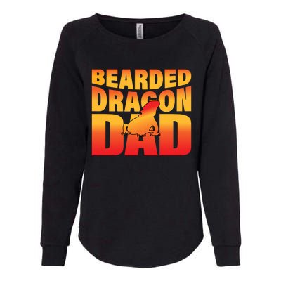 Bearded Dragon Dad Womens California Wash Sweatshirt