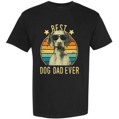 Best Dog Dad Ever Vizsla FatherS Day Gift Garment-Dyed Heavyweight T-Shirt