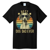 Best Dog Dad Ever Vizsla FatherS Day Gift Tall T-Shirt