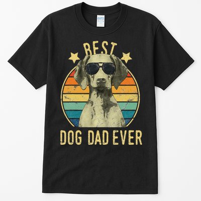 Best Dog Dad Ever Vizsla FatherS Day Gift Tall T-Shirt