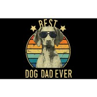 Best Dog Dad Ever Vizsla FatherS Day Gift Bumper Sticker