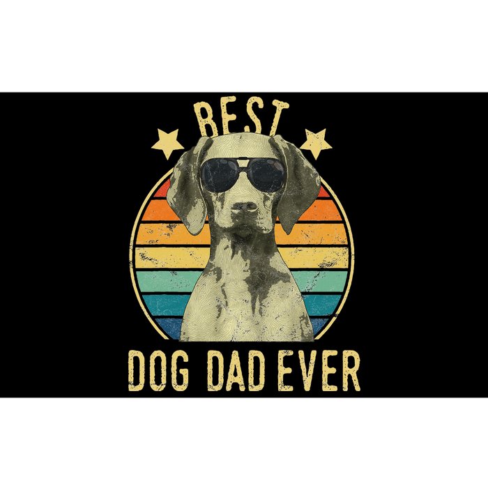 Best Dog Dad Ever Vizsla FatherS Day Gift Bumper Sticker