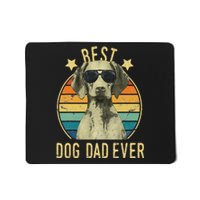 Best Dog Dad Ever Vizsla FatherS Day Gift Mousepad