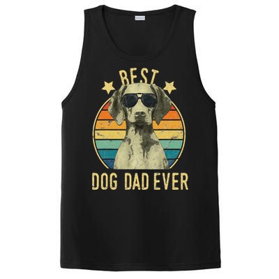 Best Dog Dad Ever Vizsla FatherS Day Gift PosiCharge Competitor Tank