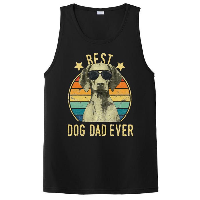 Best Dog Dad Ever Vizsla FatherS Day Gift PosiCharge Competitor Tank