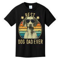 Best Dog Dad Ever Vizsla FatherS Day Gift Kids T-Shirt