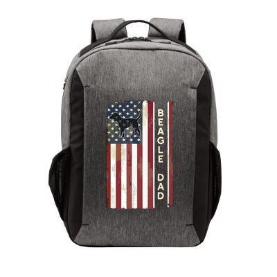 Beagle Dad Dog American Flag Fathers Day Gifts Men Vector Backpack