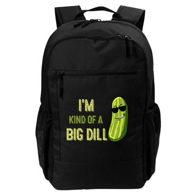 Big Deal Dill Pickle Funny Slogan Quote Backpack