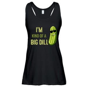 Big Deal Dill Pickle Funny Slogan Quote Ladies Essential Flowy Tank