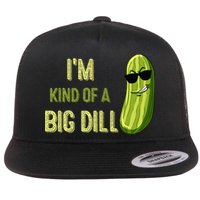 Big Deal Dill Pickle Funny Slogan Quote Flatbill Hat