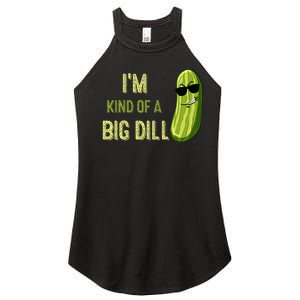 Big Deal Dill Pickle Funny Slogan Quote Women's Perfect Tri Rocker Tank