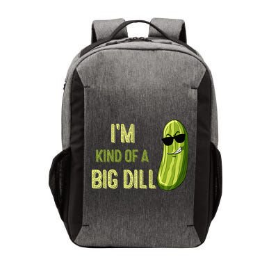 Big Deal Dill Pickle Funny Slogan Quote Vector Backpack