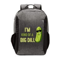 Big Deal Dill Pickle Funny Slogan Quote Vector Backpack