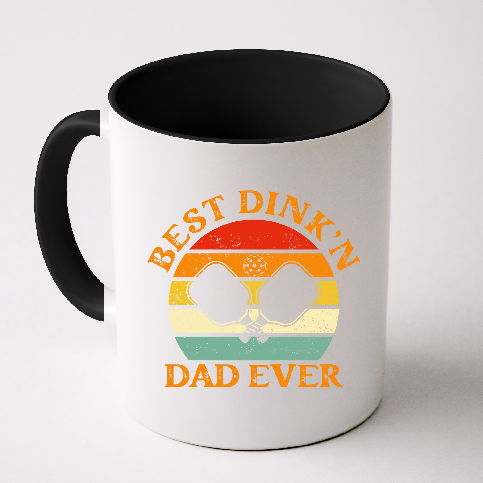 Best Dink'n Dad Ever Funny Pickleball Father's Day Gift Mug