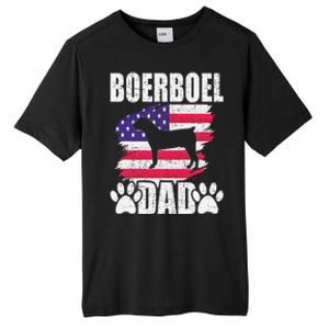 Boerboel Dad Dog Lover American Us Flag Tall Fusion ChromaSoft Performance T-Shirt