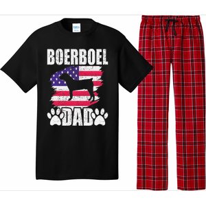 Boerboel Dad Dog Lover American Us Flag Pajama Set