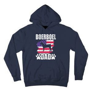 Boerboel Dad Dog Lover American Us Flag Tall Hoodie