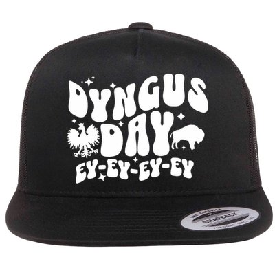 Buffalo Dyngus Day Flat Bill Trucker Hat