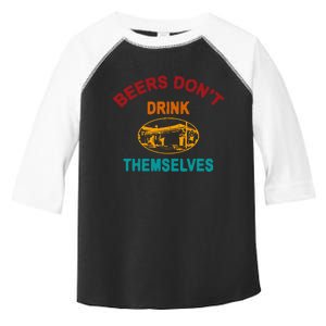 Beers DonT Drink Themselves Toddler Fine Jersey T-Shirt