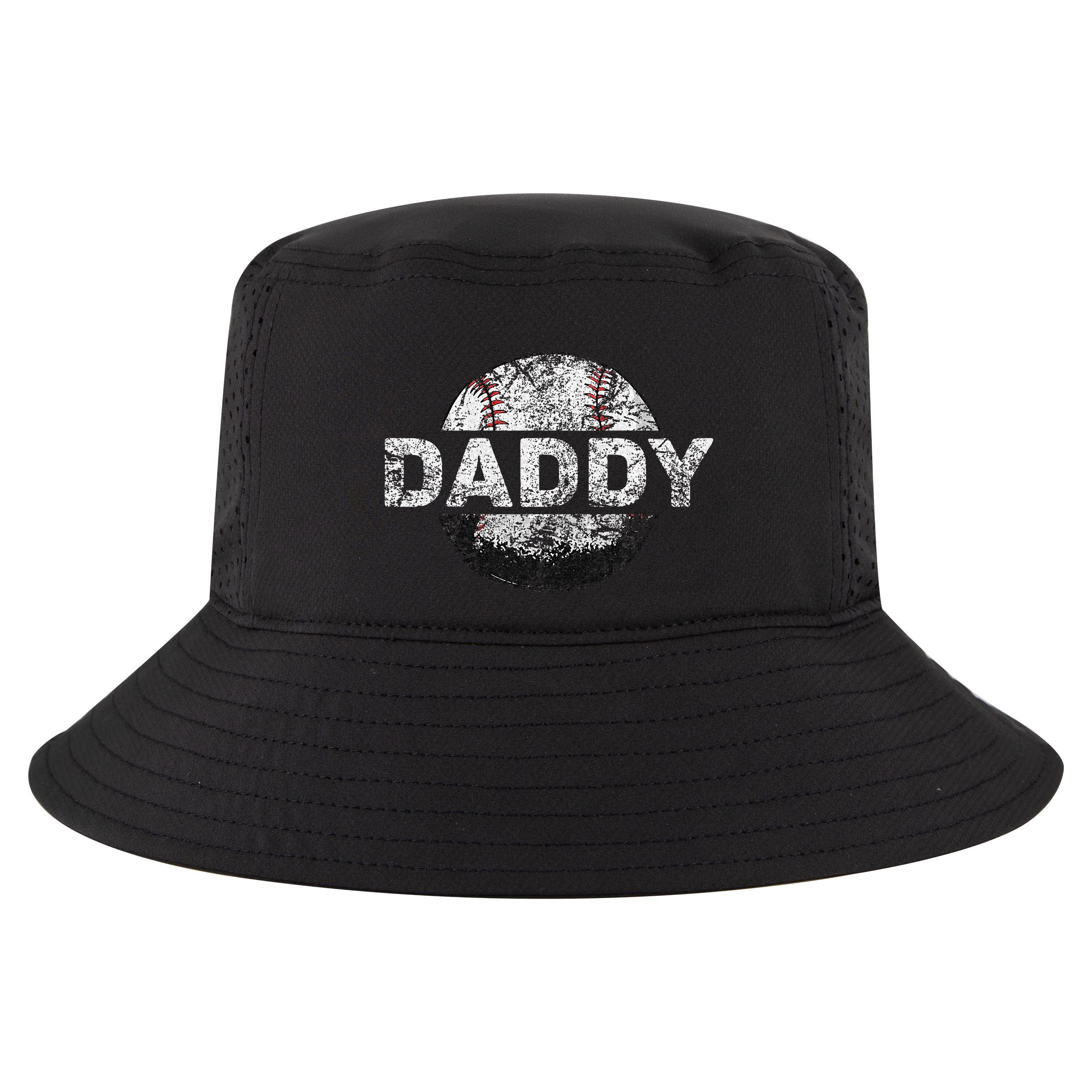 Baseball Daddy Dad Baseball Ball Cool Comfort Performance Bucket Hat