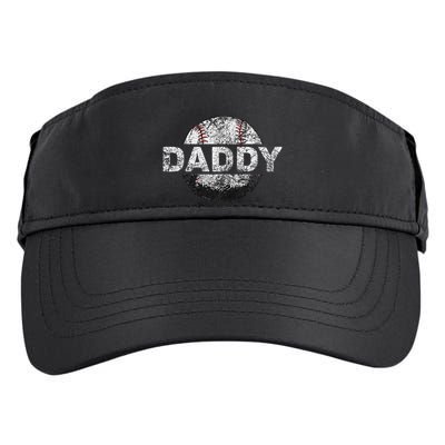 Baseball Daddy Dad Baseball Ball Adult Drive Performance Visor