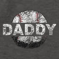 Baseball Daddy Dad Baseball Ball Vector Backpack