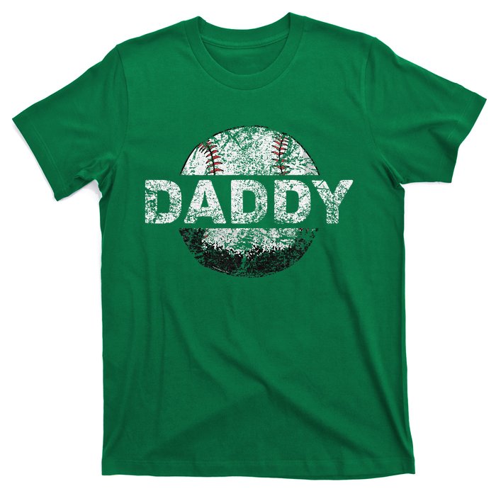 Baseball Daddy Dad Baseball Ball T-Shirt