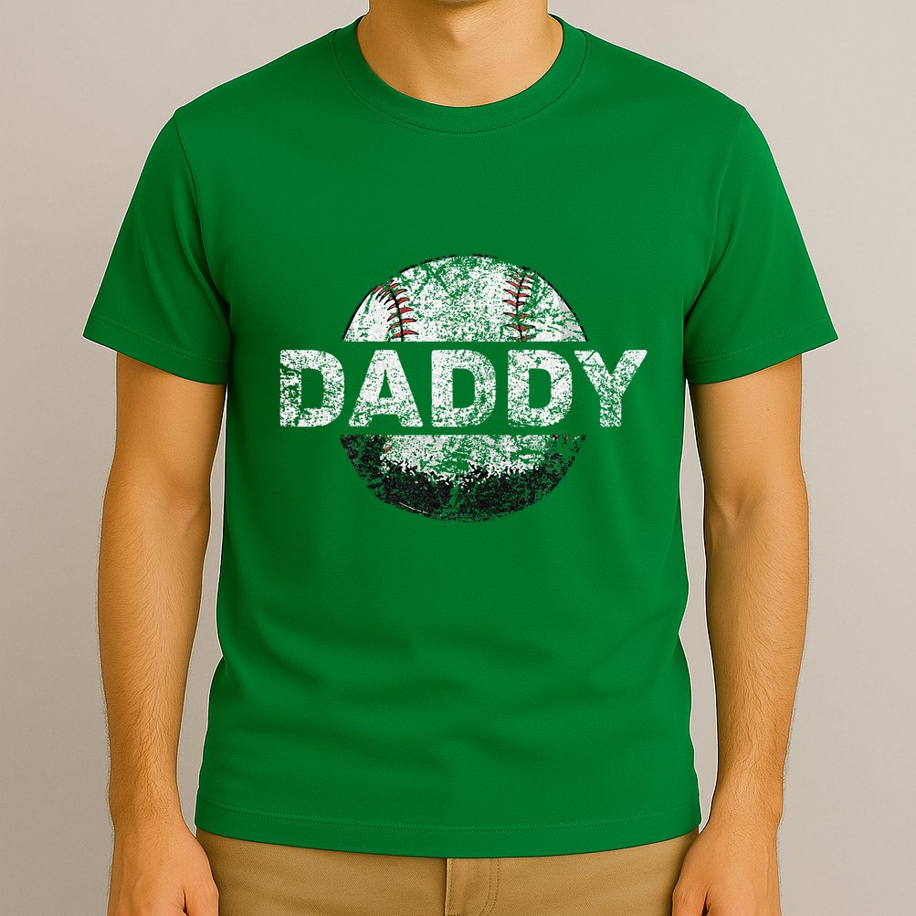 Baseball Daddy Dad Baseball Ball T-Shirt