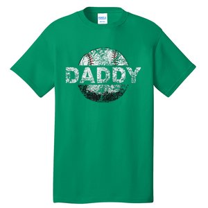 Baseball Daddy Dad Baseball Ball Tall T-Shirt