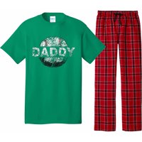 Baseball Daddy Dad Baseball Ball Pajama Set