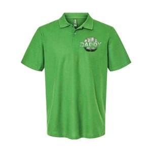 Baseball Daddy Dad Baseball Ball Softstyle Adult Sport Polo