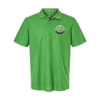 Baseball Daddy Dad Baseball Ball Softstyle Adult Sport Polo