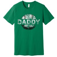 Baseball Daddy Dad Baseball Ball Premium T-Shirt