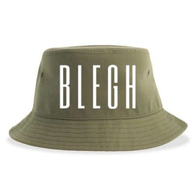 Blegh Deathcore Djent Sustainable Bucket Hat