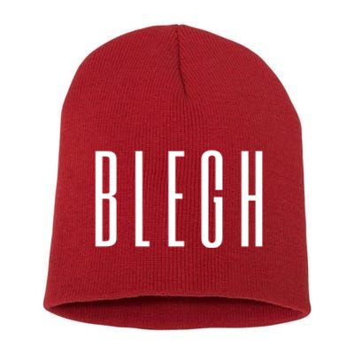 Blegh Deathcore Djent Short Acrylic Beanie