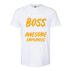 Boss Day Employee Appreciation Office Gift Softstyle CVC T-Shirt