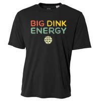 Big Dink Energy Pickleball Funny Pickle Ball Lover  Retro Cooling Performance Crew T-Shirt