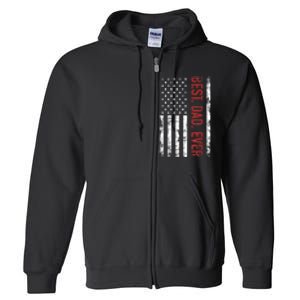 Best Dad Ever Full Zip Hoodie