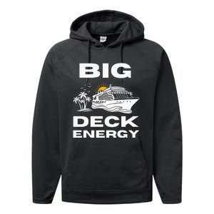 Big Deck Energy Cruise Performance Fleece Hoodie