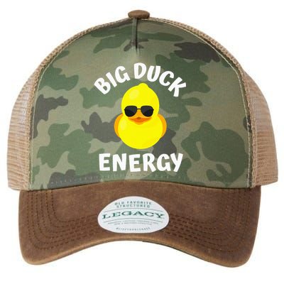 Big Duck Energy Yellow Rubber Duck Legacy Tie Dye Trucker Hat