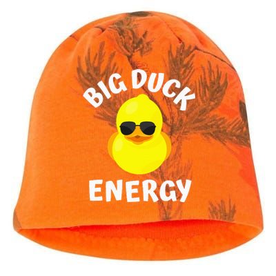 Big Duck Energy Yellow Rubber Duck Kati - Camo Knit Beanie