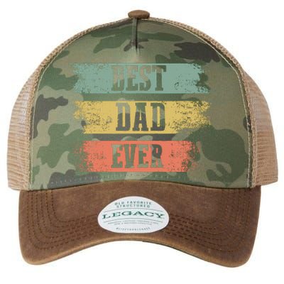 Best dad ever gift for Funny Father's day Legacy Tie Dye Trucker Hat