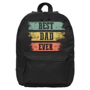 Best dad ever gift for Funny Father's day 16 in Basic Backpack