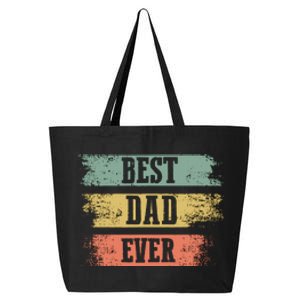 Best dad ever gift for Funny Father's day 25L Jumbo Tote