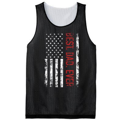 Best Dad Ever Us American Flag Gift For FatherS Day Mesh Reversible Basketball Jersey Tank