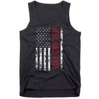 Best Dad Ever Us American Flag Gift For FatherS Day Tank Top