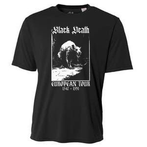 Black Death European Plague Rat Medieval History Goth Cooling Performance Crew T-Shirt