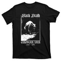 Black Death European Plague Rat Medieval History Goth T-Shirt