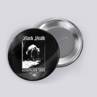 Black Death European Plague Rat Medieval History Goth Button