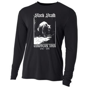 Black Death European Plague Rat Medieval History Goth Cooling Performance Long Sleeve Crew